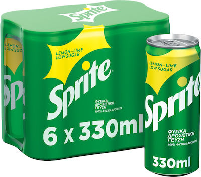 Φωτογραφία προϊόντος: Sprite Λεμονάδα με Ανθρακικό Lemon Lime 6x330ml