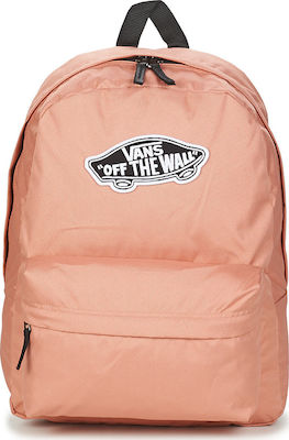 Φωτογραφία προϊόντος: Vans Realm Backpack Σχολική Τσάντα Πλάτης Γυμνασίου - Λυκείου σε Ροζ χρώμα Μ32 x Π12 x Υ42cm