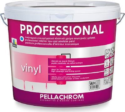 Φωτογραφία προϊόντος: Pellachrom Professional Vinyl Πλαστικό Χρώμα Λευκό 3lt