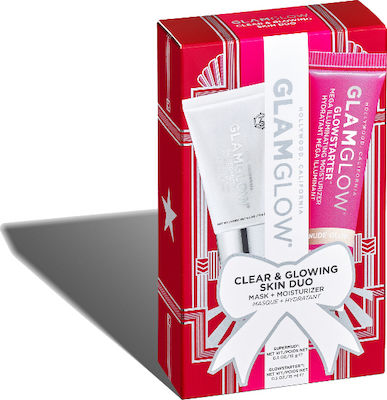 Φωτογραφία προϊόντος: Glamglow Clear & Glowing Skin Duo Supermud Clearing Treatment 15g & Glowstarter Mega Illuminating Moisturizer - Nude Glow 15g