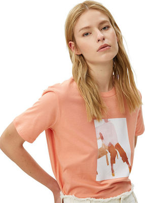 Φωτογραφία προϊόντος: Printed Cotton T-Shirt BD-122 Rose