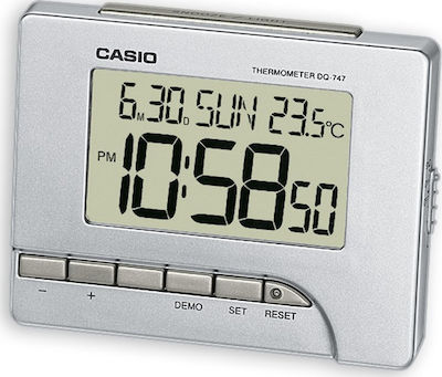 Φωτογραφία προϊόντος: Casio Ψηφιακό Ρολόι Επιτραπέζιο με Ξυπνητήρι DQ-747-8EF