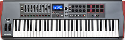 Φωτογραφία προϊόντος: Novation Midi Keyboard Impulse με 61 Πλήκτρα σε Γκρι Χρώμα