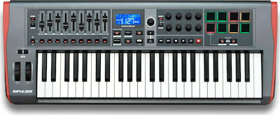 Φωτογραφία προϊόντος: Novation Midi Keyboard Impulse με 49 Πλήκτρα σε Γκρι Χρώμα