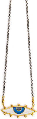 Φωτογραφία προϊόντος: 925 Sterling Silver Evil Eye Necklace with enamel