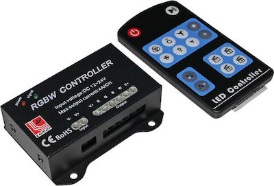 Φωτογραφία προϊόντος: Adeleq Ασύρματο RGB Controller RF με Τηλεχειριστήριο 12VDC/192W 24VDC/384W 16A 30-341224