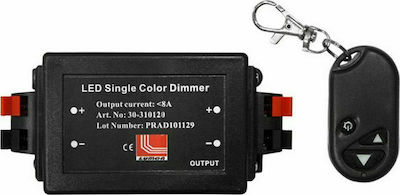 Φωτογραφία προϊόντος: Adeleq Ασύρματο Dimmer RF με Τηλεχειριστήριο και Controller για Μονόχρωμες Ταινίες 12VDC 8A 96W 24VDC 8A 192W 30-310120