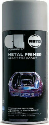 Φωτογραφία προϊόντος: Cosmos Lac Metal Primer Σπρέι Αστάρι Μαύρο με Μεταλλικό Εφέ 400ml