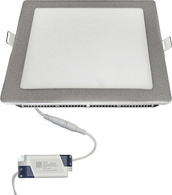 Φωτογραφία προϊόντος: Adeleq 21-0182061 18W 4000K 1600lm Φυσικό Λευκό Χωνευτό 22x22εκ.
