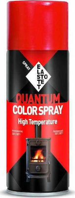 Φωτογραφία προϊόντος: Elastotet Quantum High Temperature Σπρέι Βαφής Υψηλής Θερμοκρασίας Μαύρο 400ml