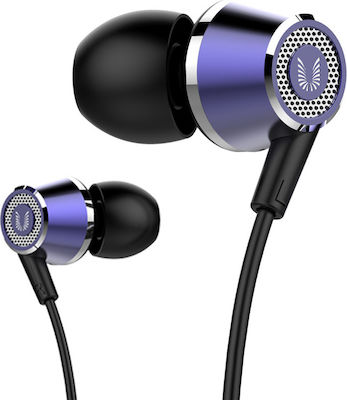 Φωτογραφία προϊόντος: UiiSii Hi-820 In-ear Handsfree με Βύσμα 3.5mm Μπλε