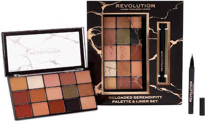 Φωτογραφία προϊόντος: Revolution Beauty Reloaded Serendipity Palette & Liner Gift Set