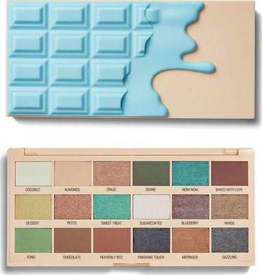 Φωτογραφία προϊόντος: Revolution Beauty I Heart Chocolate Παλέτα Σκιών Ματιών Macaroons 18.8gr