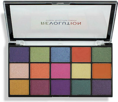 Φωτογραφία προϊόντος: Revolution Beauty Re-Loaded Παλέτα Σκιών Ματιών For Colour 16.5gr