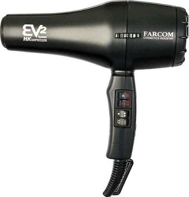 Φωτογραφία προϊόντος: Farcom EV2 Επαγγελματικό Πιστολάκι Μαλλιών 2100W