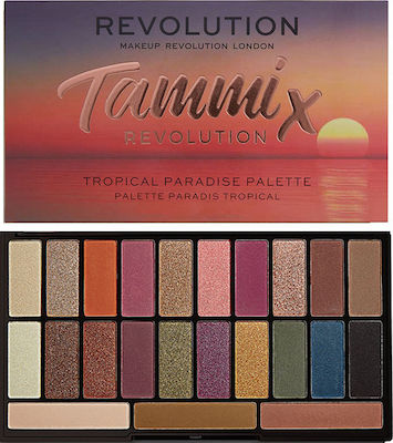 Φωτογραφία προϊόντος: Revolution Beauty Tammi X Tropical Paradise Παλέτα Σκιών Ματιών 22.3gr
