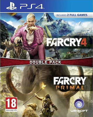 Φωτογραφία προϊόντος: Far Cry 4 - Far Cry Primal (Double Pack) PS4 Game