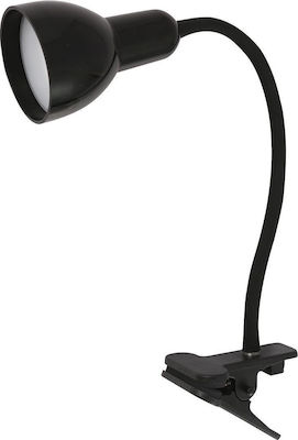 Φωτογραφία προϊόντος: VK Lighting VK/04237 Φωτιστικό Γραφείου LED με Εύκαμπτο Βραχίονα και Κλιπ Μαύρο