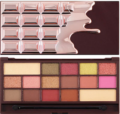 Φωτογραφία προϊόντος: Revolution Beauty I Heart Chocolate Παλέτα Σκιών Ματιών Rose Gold 22gr