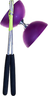 Φωτογραφία προϊόντος: Set Acrobat 105 Rubber Diabolo Purple