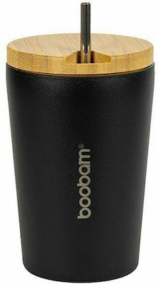 Φωτογραφία προϊόντος: Boobam Cup Lite Ποτήρι από Bamboo Μαύρο 350ml
