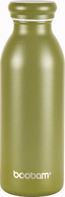 Φωτογραφία προϊόντος: Boobam Bottle Olive Green - Θερμός / Μπουκάλι Πράσινο Χακί 500ml