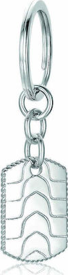 Φωτογραφία προϊόντος: LUCA BARRA STAINLESS STEEL KEY RINGS PK194