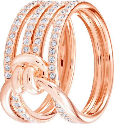 Φωτογραφία προϊόντος: Swarovski Γυναικείο Δαχτυλίδι Lifelong Wide Επιχρυσωμένο