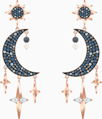 Φωτογραφία προϊόντος: Swarovski Γυναικεία Σκουλαρίκια Κρεμαστά Με Πέτρες Symbolic Mystical Night Sky Επιχρυσωμένα