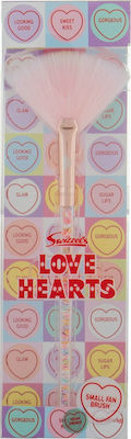 Φωτογραφία προϊόντος: Swizzels Love Hearts Small Fan Brush Brush
