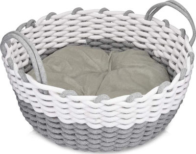 Φωτογραφία προϊόντος: Navaris Cat Basket Καλάθι Γάτας σε Γκρι χρώμα 38x17x38cm