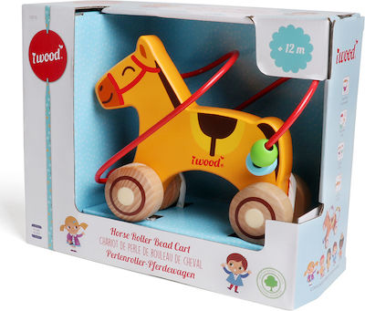 Φωτογραφία προϊόντος: iwood Horse Roller Bead Cart από Ξύλο για 12+ Μηνών