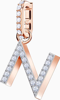 Φωτογραφία προϊόντος: Swarovski Γυναικείο Charm Μονόγραμμα "N" Remix Collection Επιχρυσωμένο