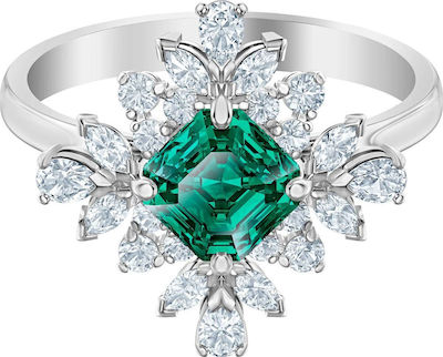 Φωτογραφία προϊόντος: Swarovski Palace Motif Green Rhodium Plated