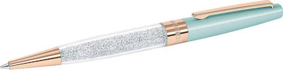 Φωτογραφία προϊόντος: Swarovski Στυλό Ballpoint με Μαύρο Mελάνι Crystalline Stardust Light Green Rose Gold Plated