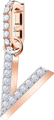 Φωτογραφία προϊόντος: Swarovski Γυναικείο Charm Μονόγραμμα "V" Remix Collection Επιχρυσωμένο