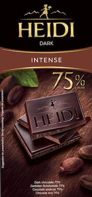 Φωτογραφία προϊόντος: Heidi Σοκολάτα Υγείας Dark Intense 75% Cacao 80gr