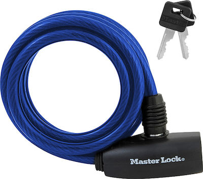 Φωτογραφία προϊόντος: Master Lock 8127EURDPRO Κλειδαριά Ποδηλάτου Κουλούρα με Κλειδί Μπλε