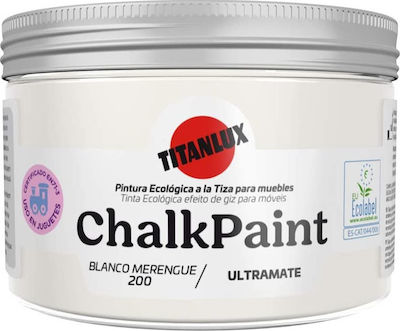 Φωτογραφία προϊόντος: Titanlux Chalk Paint Ultramate 200 Merengue Blanco 150ml