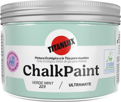 Φωτογραφία προϊόντος: Titanlux Chalk Paint Ultramate 223 Verde Mint 150ml