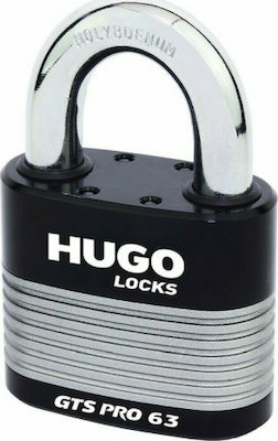 Φωτογραφία προϊόντος: Hugo Locks GTS Pro 50 Λουκέτο Πέταλο με Κλειδί 50mm 60240