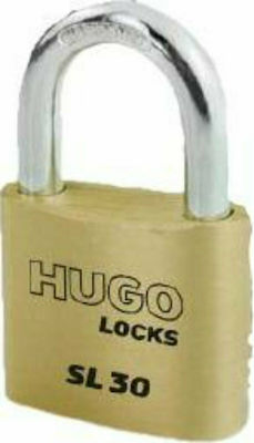 Φωτογραφία προϊόντος: Hugo Locks SL30 Λουκέτο Πέταλο με Κλειδί 60291