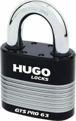Φωτογραφία προϊόντος: Hugo Locks GTS Pro 63 Λουκέτο Πέταλο με Κλειδί 63mm 60241