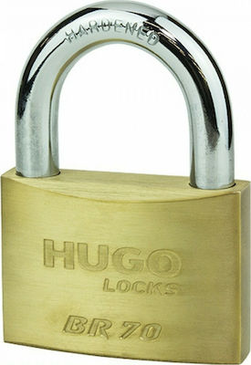 Φωτογραφία προϊόντος: Hugo Locks BR50 Λουκέτο Πέταλο με Κλειδί 50mm 60136