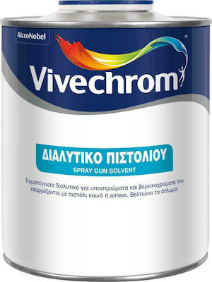 Φωτογραφία προϊόντος: Vivechrom Διαλυτικό Πιστολίου 4lt Διάφανο