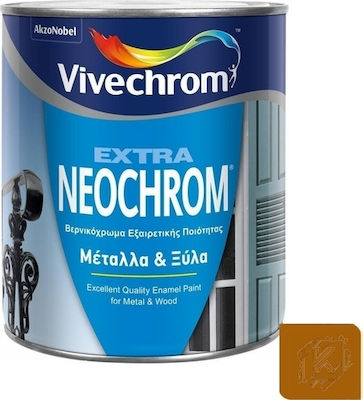 Φωτογραφία προϊόντος: Vivechrom Βερνικόχρωμα Extra Neochrom 0.375lt Φουντούκι Γυαλιστερό