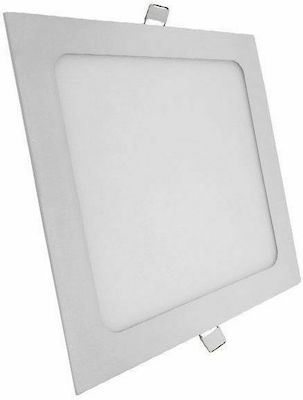 Φωτογραφία προϊόντος: GloboStar Χωνευτό LED Panel 20W 6000K 1920lm Ψυχρό Λευκό 20.1x20.1εκ. 01884
