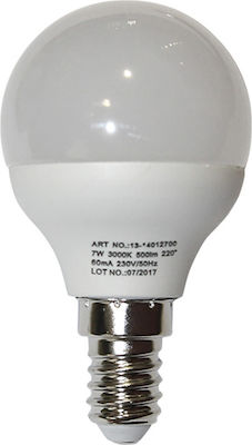Φωτογραφία προϊόντος: Adeleq 13-14012700 Λάμπα LED για Ντουί E14 και Σχήμα G45 Θερμό Λευκό 630lm