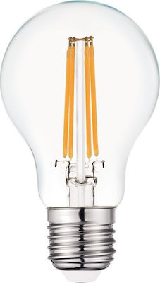 Φωτογραφία προϊόντος: VK Lighting VK/05124/D/E/CL/W Λάμπα LED για Ντουί E27 και Σχήμα A60 Θερμό Λευκό 1055lm Dimmable