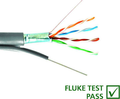 Φωτογραφία προϊόντος: Well F/FTP Cat.5e Καλώδιο Δικτύου 305m Γκρι